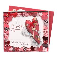 One I Love Luxury Boxed Me to You Bear Valentine's Day Card Image Preview